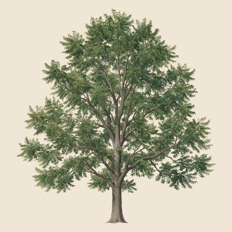 Pecan (Carya illinoinensis) — syntropic agroforestry species