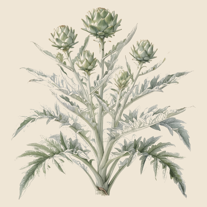 Globe artichoke (Cynara cardunculus var. scolymus) — syntropic agroforestry species