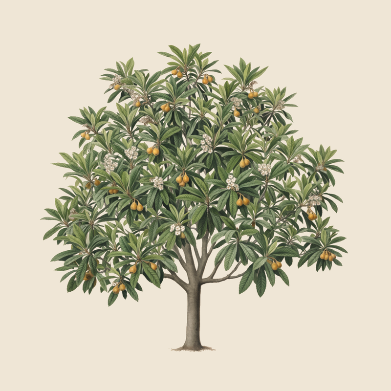 Loquat (Eriobotrya japonica) — syntropic agroforestry species