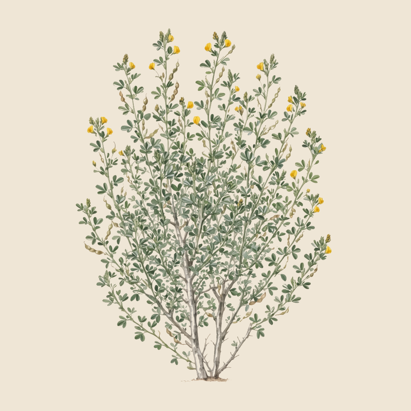 Tree medick (Medicago arborea) — syntropic agroforestry species