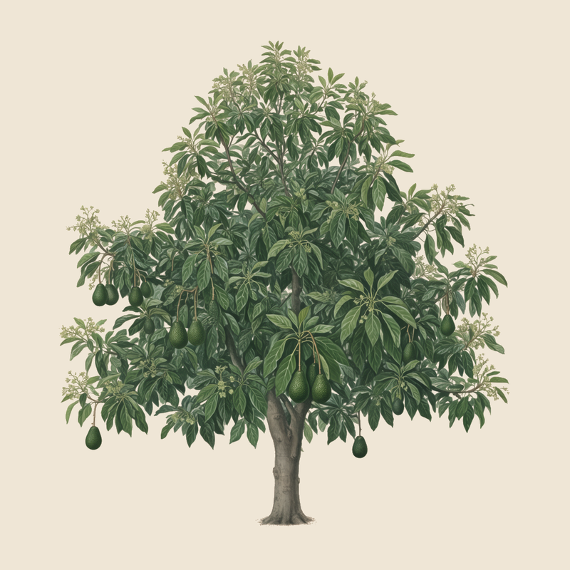 Avocado (Persea americana) — syntropic agroforestry species