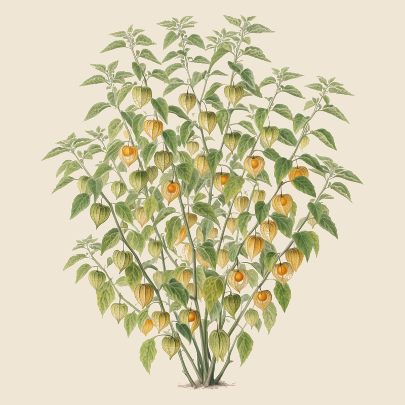 Cape gooseberry (Physalis peruviana) — syntropic agroforestry species
