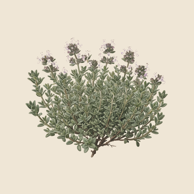 Common thyme (Thymus vulgaris) — syntropic agroforestry species